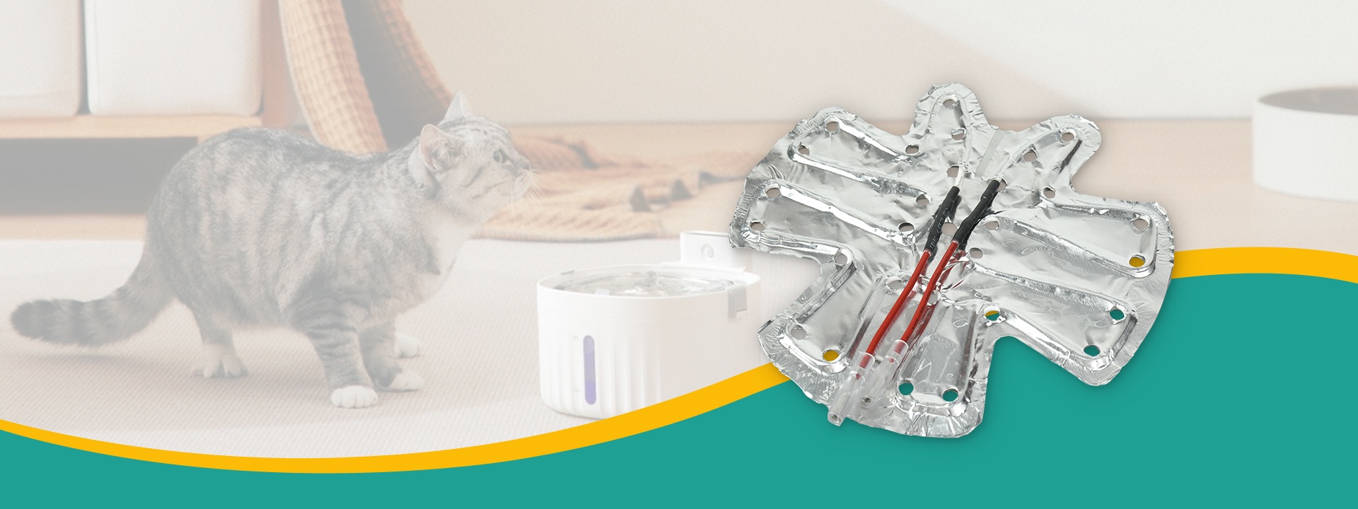 Aluminum Foil<br/>  Heating Element